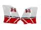 Carénages Moto Yamaha RZV500 / RD500 1985-1987 - Blanc Rouge Noir