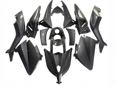 Carénages Moto Yamaha TMAX530 2012-2014 - Noir Fibre de Carbone Abordables