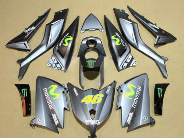Carénages Moto Yamaha TMAX530 2012-2014 - Gris Semakin Didepan MoviStar Yamalube 46 Abordables