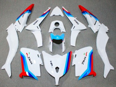 Carénages Moto Yamaha TMAX530 2012-2014 - Blanc Rouge Bleu Abordables