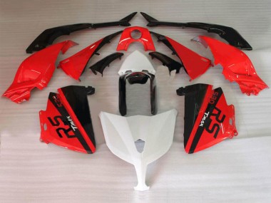 Carénages Moto Yamaha TMAX530 2012-2014 - Blanc Rouge Noir Abordables