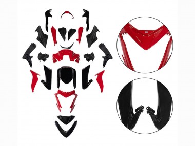 Carénages Moto Suzuki GSX-S 1000 2015-2020 - Noir Rouge Abordables