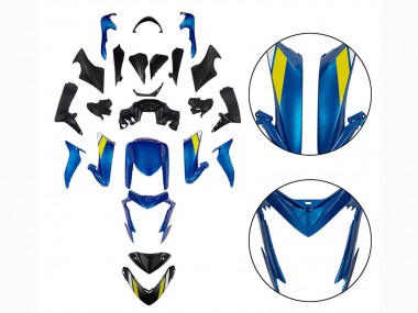 Carénages Moto Suzuki GSX-S 1000 2015-2020 - Noir Bleu Abordables