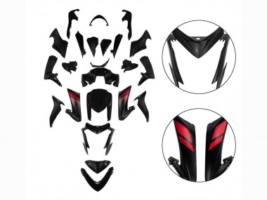 Carénages Moto Suzuki GSX-S 1000 2015-2020 - Noir Rouge Abordables
