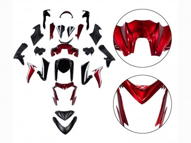 Carénages Moto Suzuki GSX-S 1000 2015-2020 - Noir Rouge Abordables