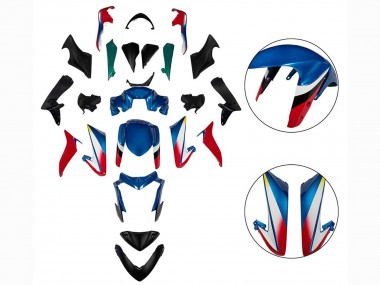 Carénages Moto Suzuki GSX-S 1000 2015-2020 - Bleu Rouge Noir Abordables