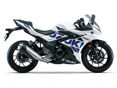 Carénages Moto Suzuki GSX250R 2017-2020 - Blanc Bleu Noir Abordables