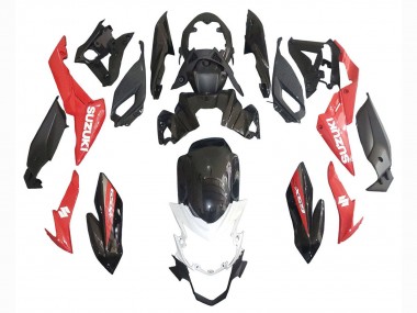 Carénages Moto Suzuki GSX-S 750 2017-2022 - Rouge Blanc Abordables
