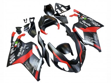 Carénages Moto Aprilia RSV1000 2003-2006 - Noir Rouge Abordables