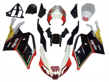 Carénages Moto Aprilia RSV1000 2003-2006 - Blanc Noir Rouge Jaune 58 Abordables