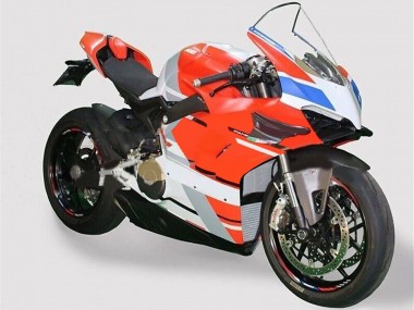 Carénages Moto Ducati Panigale V4 V4S 2020-2021 - Blanc Bleu Rouge Noir Brillant Abordables