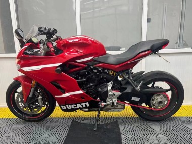 Carénages Moto Ducati Supersport 939/939S 2017-2022 - Rouge Blanc Noir Abordables
