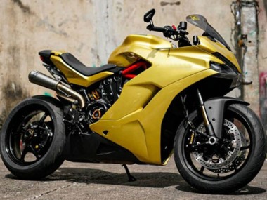 Carénages Moto Ducati Supersport 939/939S 2017-2022 - Jaune Abordables