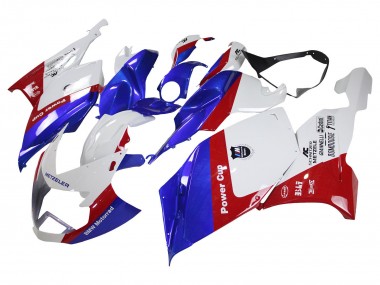 Carénages ABS BMW K1200S 2005-2010 - Blanc Rouge Bleu Abordables