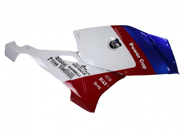 Carénages ABS BMW K1200S 2005-2010 - Blanc Rouge Bleu