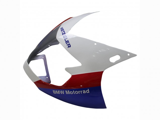 Carénages ABS BMW K1200S 2005-2010 - Blanc Rouge Bleu