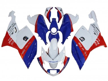 Carénages ABS BMW K1200S 2005-2010 - Blanc Rouge Bleu Abordables