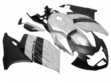 Carénages Moto BMW K1200S 2005-2010 - Argent Noir Mat Abordables