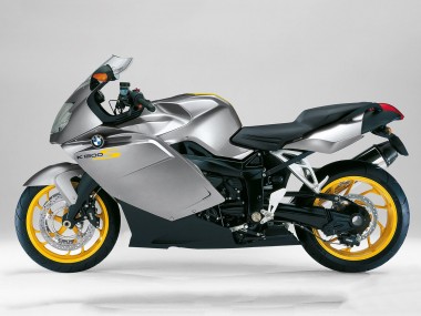 Kits Carénage Moto BMW K1200S 2005-2010 - Argent Jaune Noir Abordables