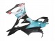 Carénages Moto BMW S1000RR 2023-2024 - Bleu Clair Noir Mat Petronas