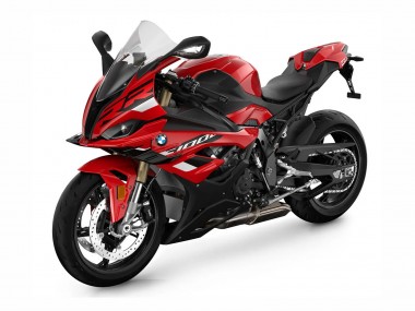 Carénages Moto BMW S1000RR 2023-2024 - Rouge Noir Mat Abordables