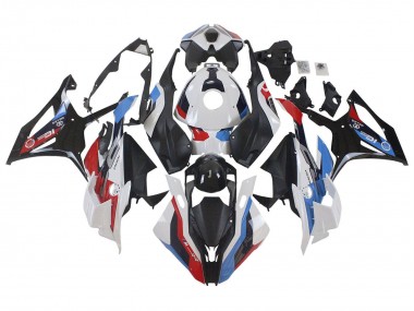 Carénages Moto BMW S1000RR 2023-2024 - Blanc Bleu Rouge Noir Mat Abordables