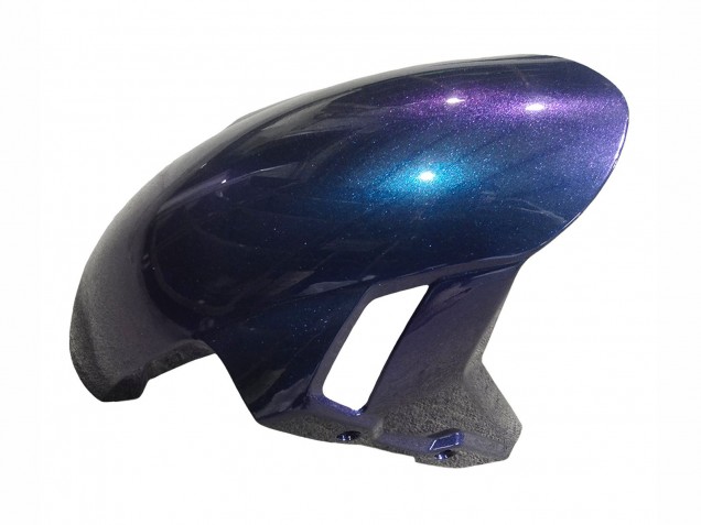 Carénages Moto BMW S1000RR 2019-2022 - Pente Bleu Violet Fibre de Carbone Forgée