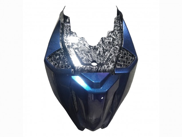 Carénages Moto BMW S1000RR 2019-2022 - Pente Bleu Violet Fibre de Carbone Forgée