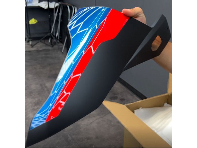 Carénages Moto BMW S1000RR 2019-2022 - Noir Bleu Rouge