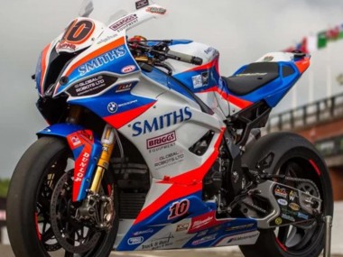 Carénages Moto BMW S1000RR 2019-2022 - Bleu Rouge Blanc Smiths Abordables