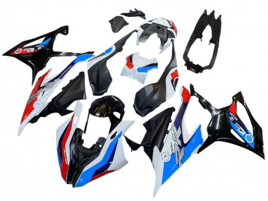 Carénages Moto BMW S1000RR 2019-2022 - Noir Rouge Bleu Blanc Abordables