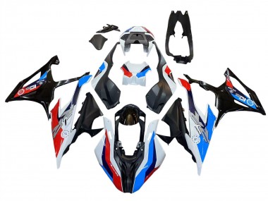 Carénages Moto BMW S1000RR 2019-2022 - Noir Rouge Bleu Blanc Abordables