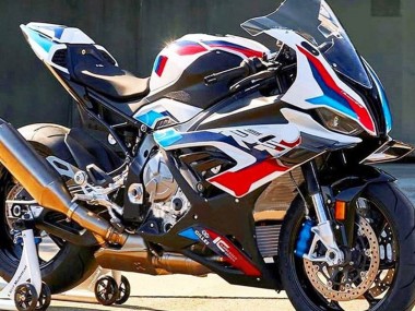 Carénage Moto BMW S1000RR 2019-2022 - Noir Blanc Bleu Rouge Abordables