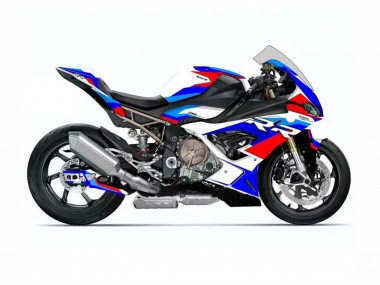 Carénages Moto BMW S1000RR 2019-2022 - Blanc Noir Bleu Rouge Abordables