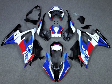 Carénages Moto BMW S1000RR 2019-2022 - Blanc Noir Bleu Rouge Abordables