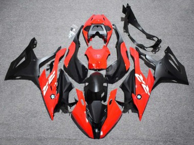 Carénage Moto BMW S1000RR 2019-2022 - Rouge Noir Abordables