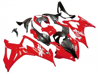 Kits Carénage Moto BMW S1000RR 2019-2022 - Rouge Noir Abordables