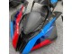 Carénages Moto BMW S1000RR 2019-2022 - Noir Bleu Rouge Fibre de Carbone