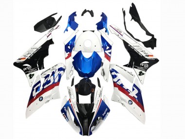 Carénages Moto BMW S1000RR 2015-2016 - Blanc Rouge Bleu Noir Tyco Abordables
