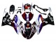 Kits Carénage Moto ABS BMW S1000RR 2015-2016 - Blanc Rouge Bleu Noir