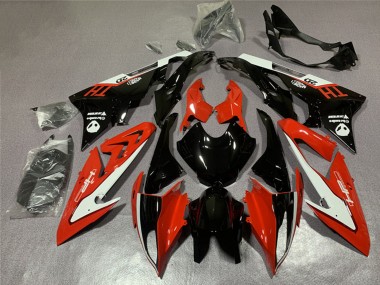 Carénages Moto BMW S1000RR 2015-2016 - Blanc Rouge Noir Brillant Abordables