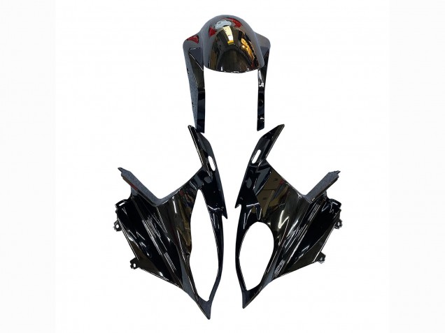 Carénages Moto BMW S1000RR 2015-2016 - Rouge Blanc Noir Brillant Noir Mat