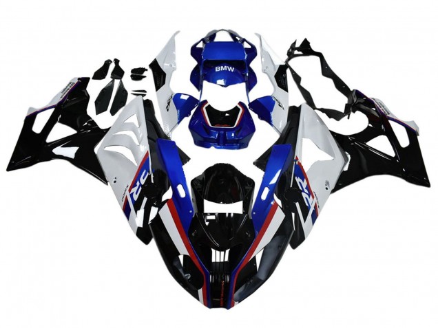 Carénage Moto BMW S1000RR 2009-2014 - Blanc Rouge Bleu Noir
