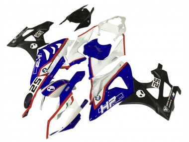 Carénage Moto BMW S1000RR 2009-2014 - Blanc Rouge Bleu Noir HP Abordables