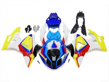 Carénages Moto BMW S1000RR 2009-2014 - Blanc Rouge Bleu Jaune Abordables