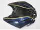 Carénages Moto BMW S1000RR 2009-2014 - Argent Bleu Noir Brillant