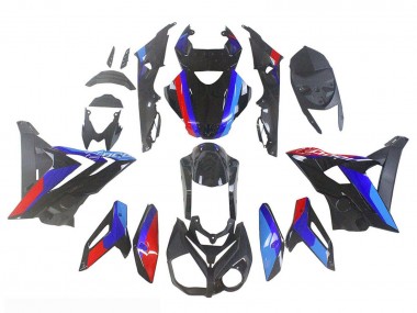Carénages Moto BMW S1000R 2014-2016 - Bleu Rouge Noir Abordables