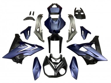 Carénages Moto BMW S1000R 2014-2016 - Bleu Mat Foncé Abordables