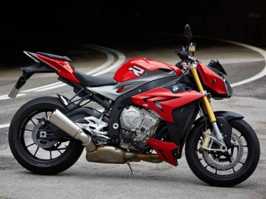 Carénages Moto BMW S1000R 2014-2016 - Noir Rouge Abordables