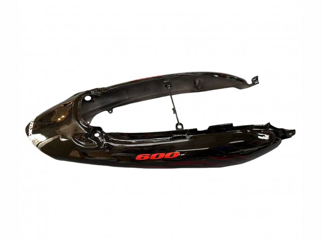 Carénages Moto Suzuki GSX600F/GSX750F 2004-2006 - Noir Brillant Rouge Flamme